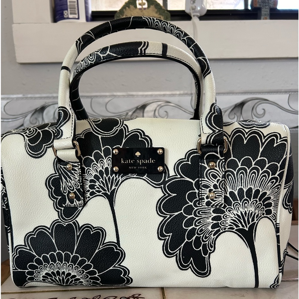 Kate Spade Boston Bag Japanese Floral Print